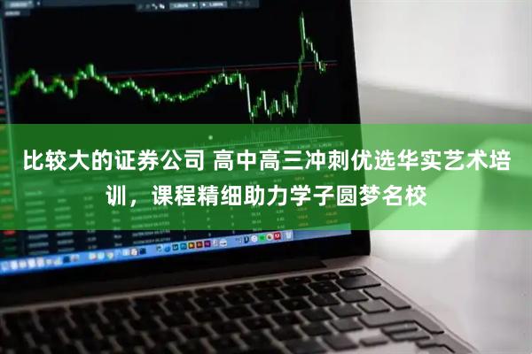 比较大的证券公司 高中高三冲刺优选华实艺术培训，课程精细助力学子圆梦名校